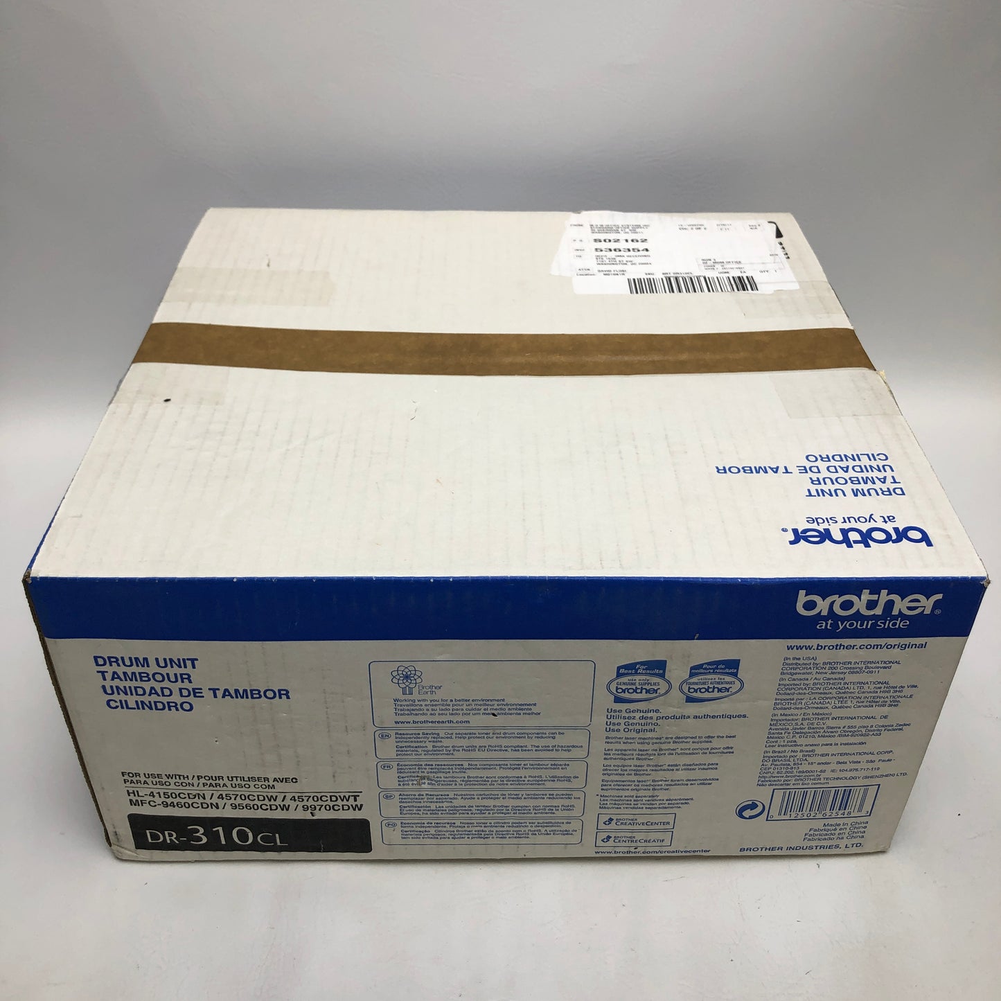 New Genuine Brother DR-310CL Black Drum Unit OEM HL-4150CDN MFC-9460CDN 25k