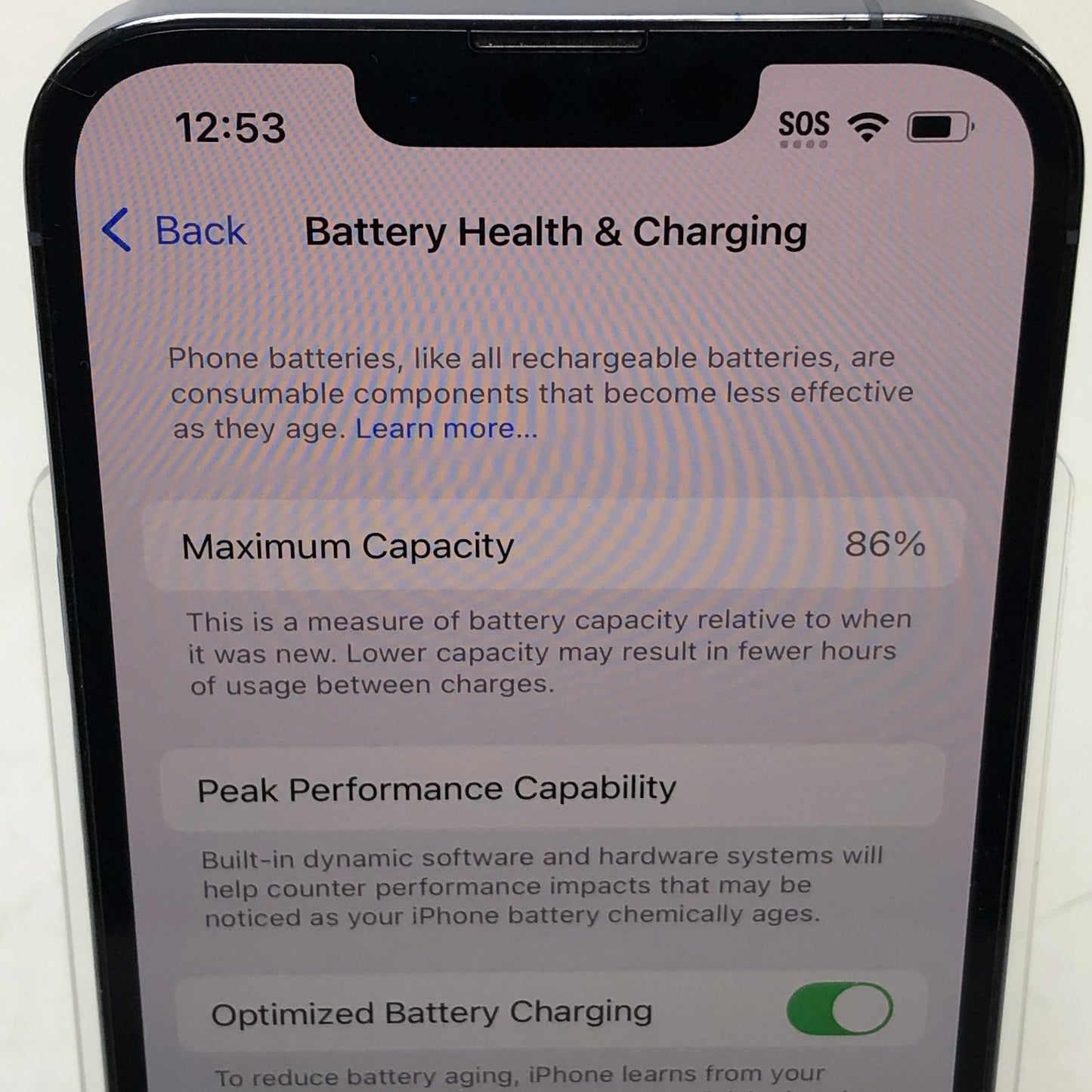 Factory Unlocked Apple iPhone 13 Pro 128GB Sierra Blue NLR53LL/A
