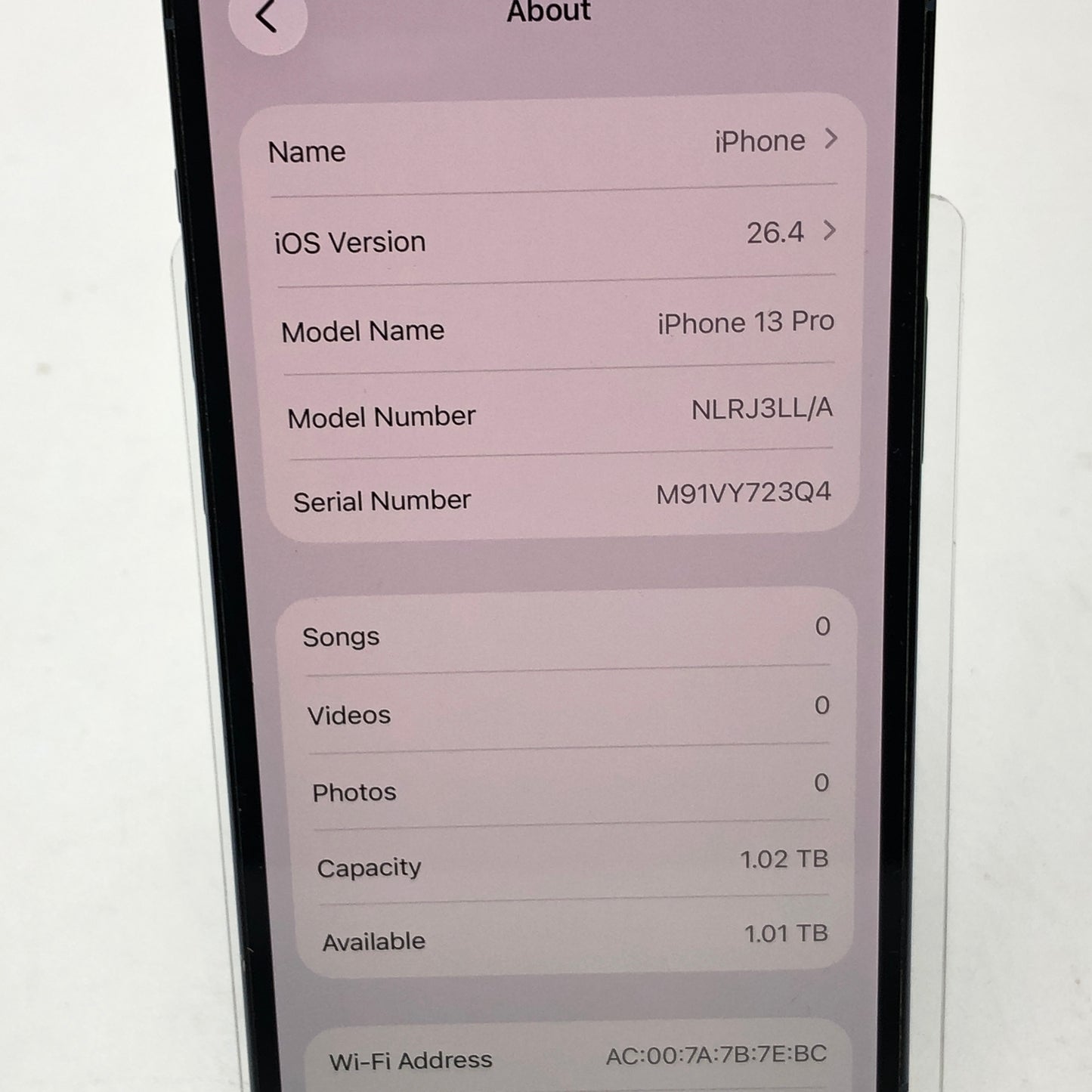 Factory Unlocked Apple iPhone 13 Pro 1TB Sierra Blue NLRJ3LL/A