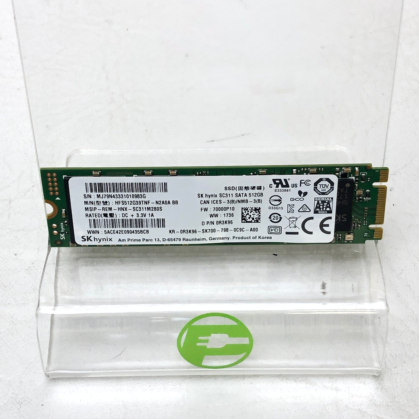 SK Hynix M.2 2280 SC331 512GB SATA III (6Gb/s) SSD HFS512G39TNF-N2A0A