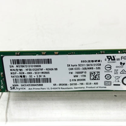 SK Hynix M.2 2280 SC331 512GB SATA III (6Gb/s) SSD HFS512G39TNF-N2A0A