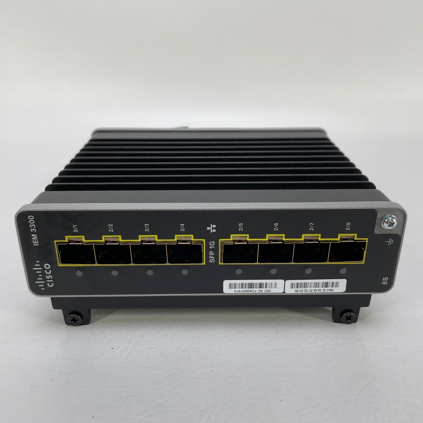 Cisco IEM-3300-8S 8-Port Gigabit SFP Expansion Module for IE3300 Switch
