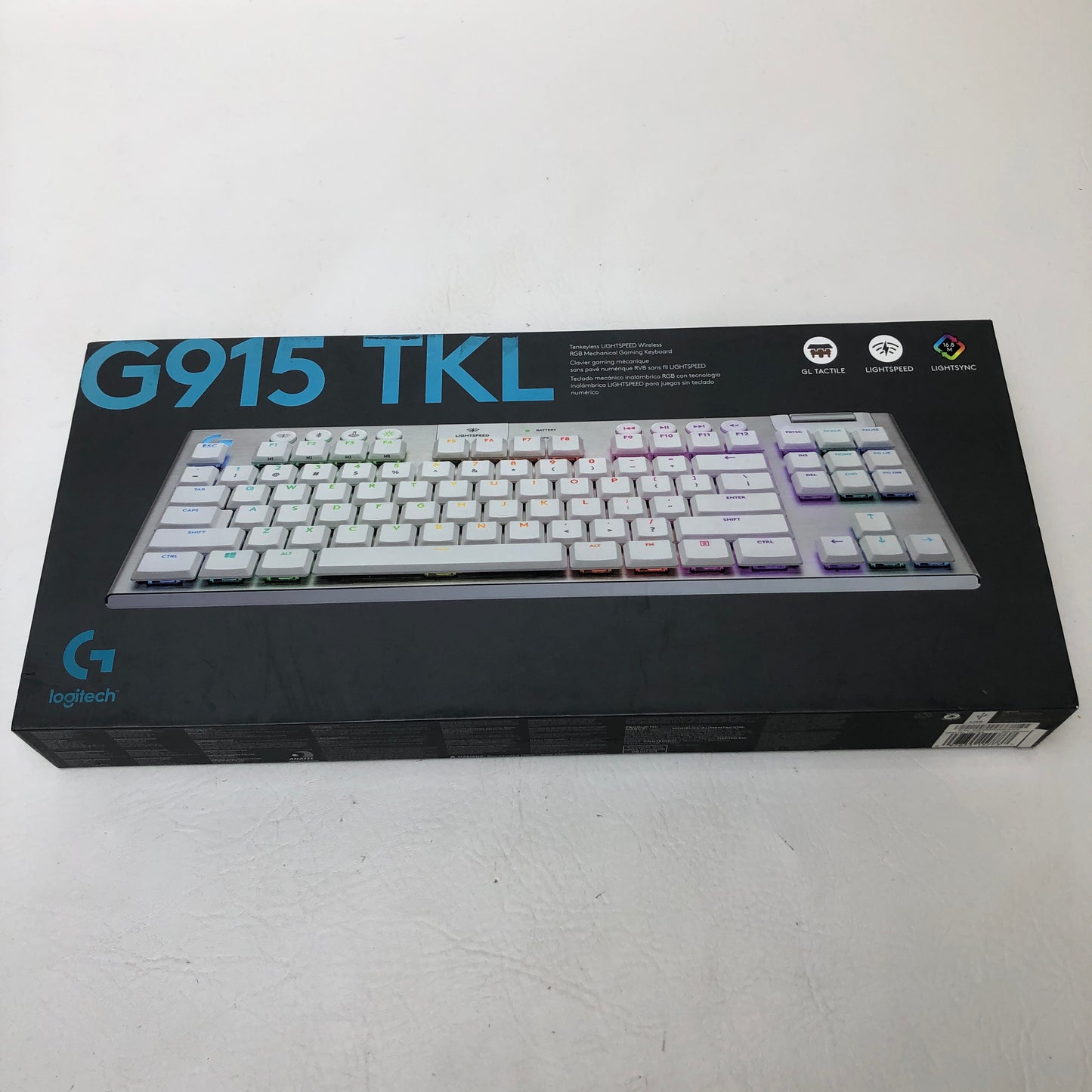 Logitech G915 TKL 920-009660 Wireless Gaming Keyboard White