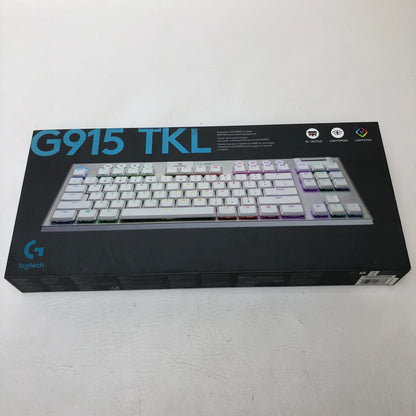 Logitech G915 TKL 920-009660 Wireless Gaming Keyboard White