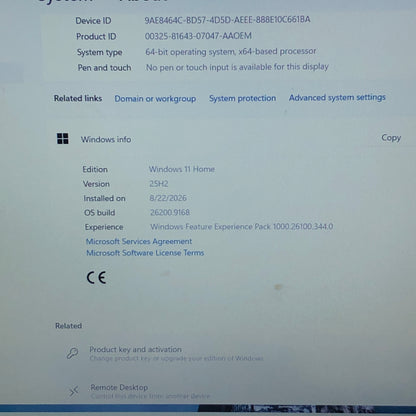 HP Envy x360 15-EC0XXX 15.6" i7-8550U 2.1GHz 16GB RAM 1TB SSD