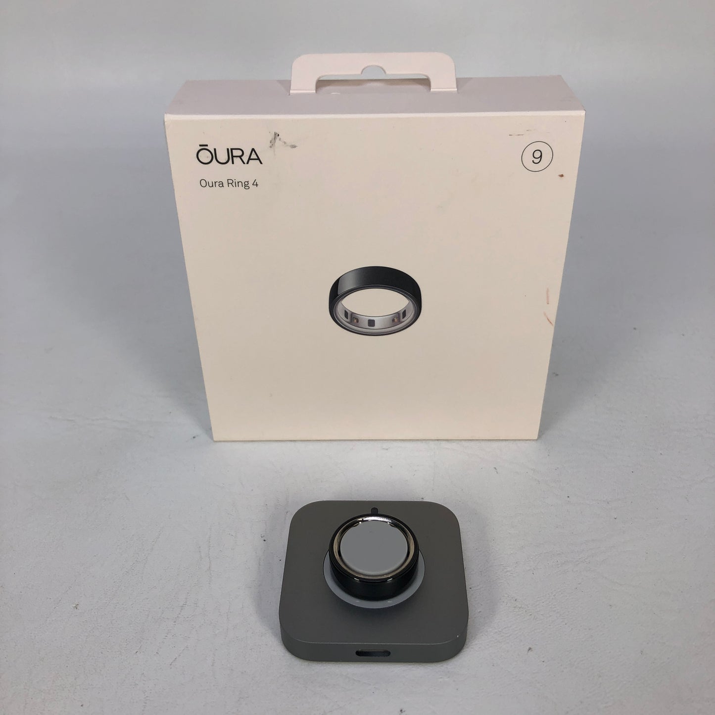 Oura Ring 4 Size 9 Activity Tracker Black JZ90-54144-09