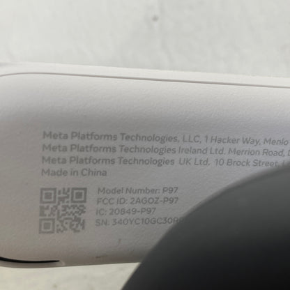 Meta Quest 3S 128GB Standalone All-in-One VR Headset P97