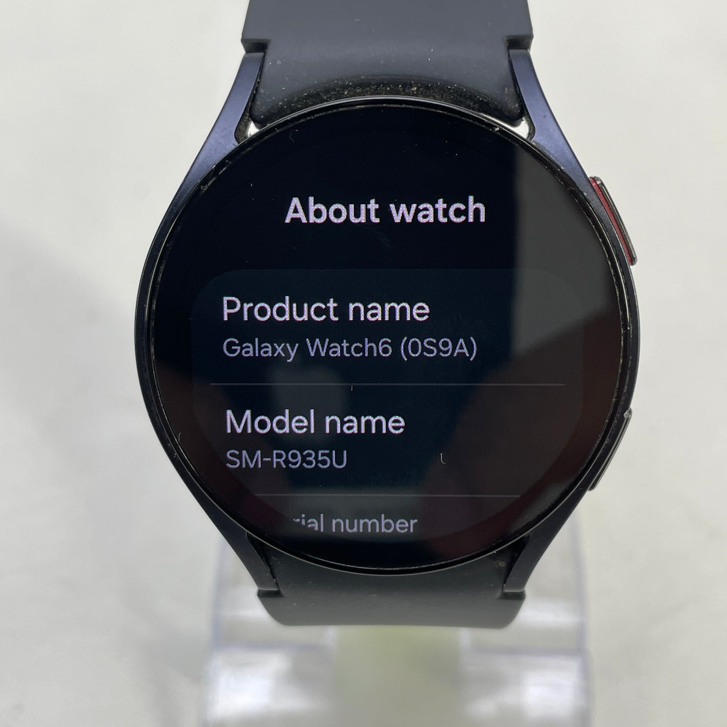 GPS Only Samsung Galaxy Watch6 Armor Aluminum SM-R935U