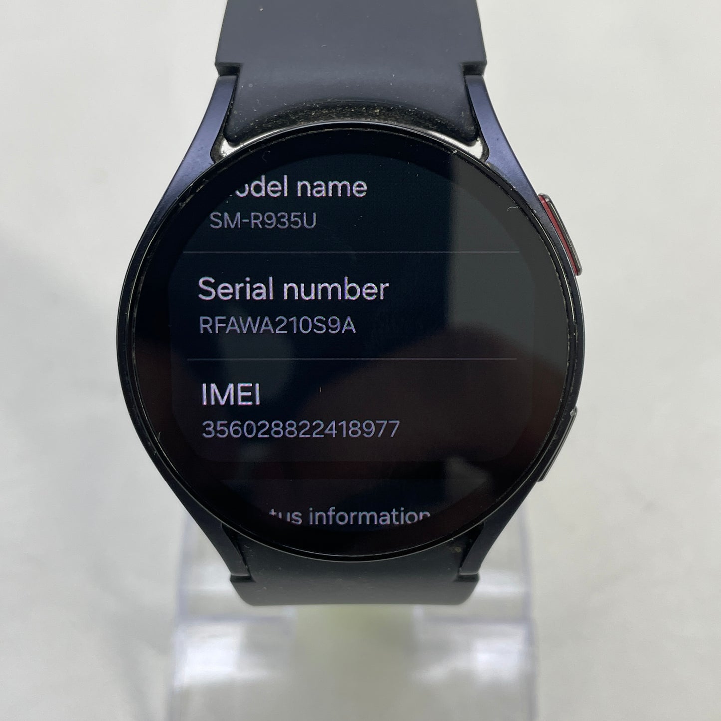 GPS Only Samsung Galaxy Watch6 Armor Aluminum SM-R935U