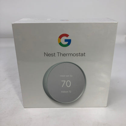 New Google Nest Smart Thermostat Fog Gray G4CVZ