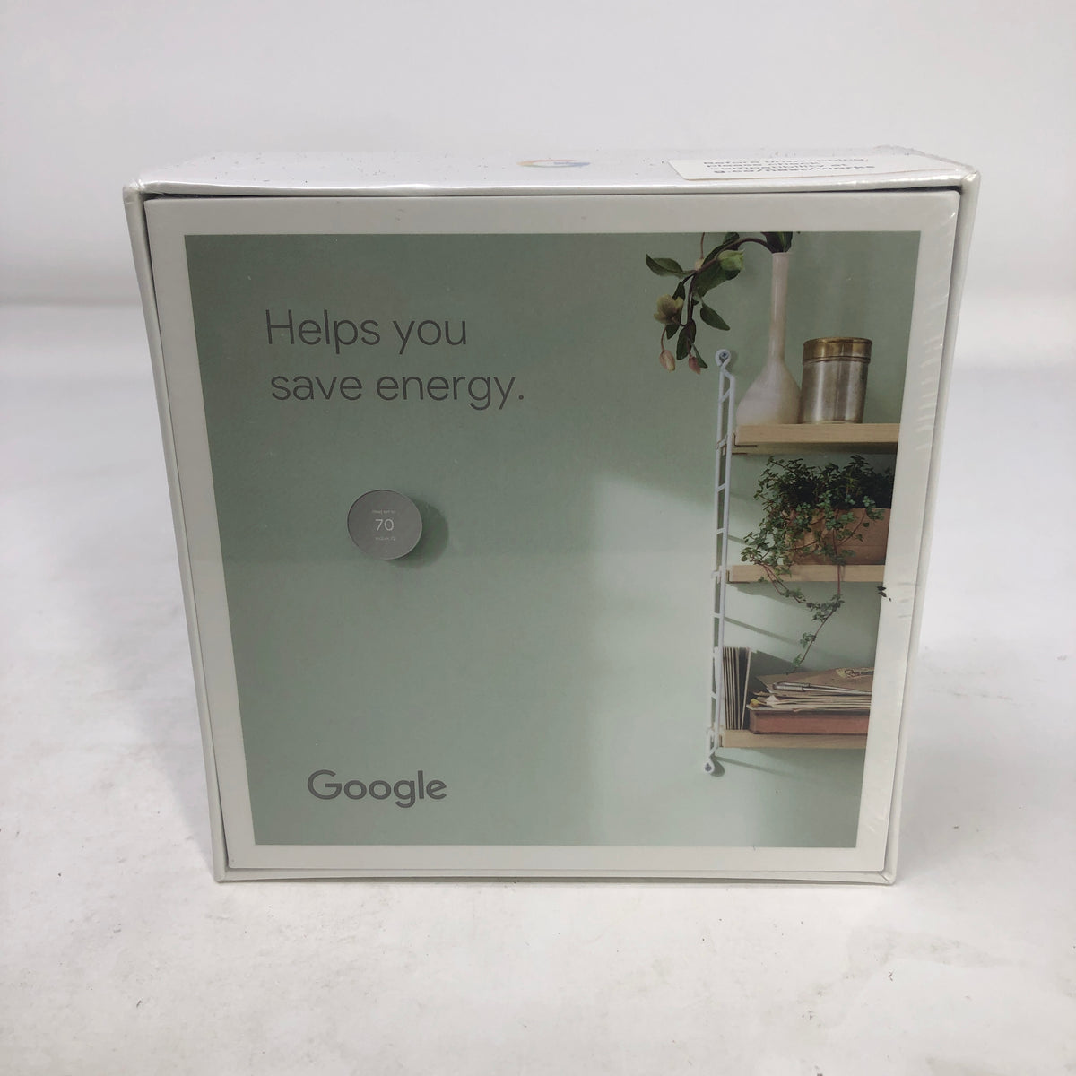 New Google Nest Smart Thermostat Fog Gray G4CVZ