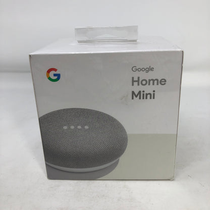 New Google Home Mini Smart Speaker Chalk GA00210-US