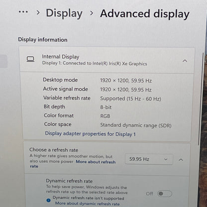 Dell XPS 9315 13.4" i5-1230U 1.0GHz 16GB RAM 512GB SSD