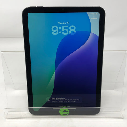 WiFi Only Apple iPad Mini 6th Gen 64GB Space Gray MK7M3LL/A
