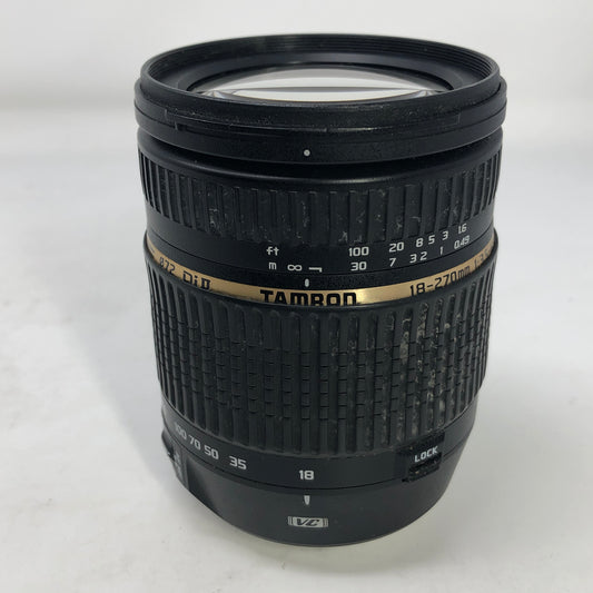 Tamron B008 18-270mm f/3.5-6.3 Di II VC PZD Lens for Canon EF Mount