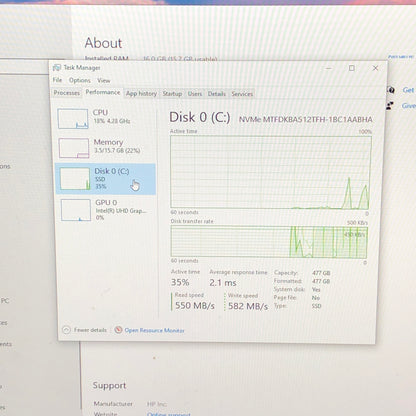 HP Z2 Tower G9 Workstation Core i5-12500 3.00GHz 16GB RAM 512GB SSD