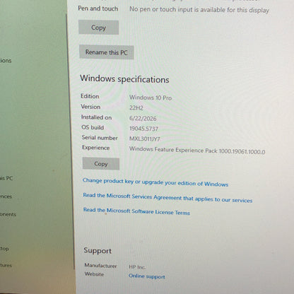 HP Z2 Tower G9 Workstation Core i5-12500 3.00GHz 16GB RAM 512GB SSD