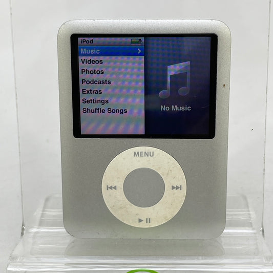 Apple iPod Nano 3rd Gen 4GB Silver MA978LL