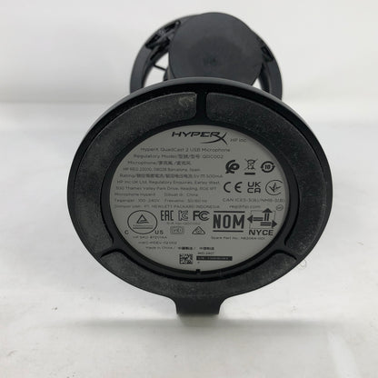HyperX Quadcast 2 20Hz - 20kHz USB Condenser Microphone 872V1AA