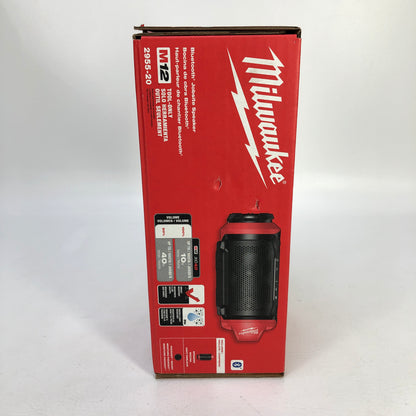 New Milwaukee M12 PACKOUT Bluetooth Jobsite Mini Speaker 2955-20