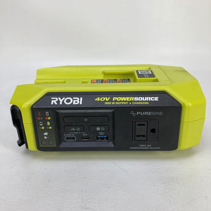 Ryobi RY40BG02 40V 300W Power Source Battery Charger Tool Only Portable Inverter