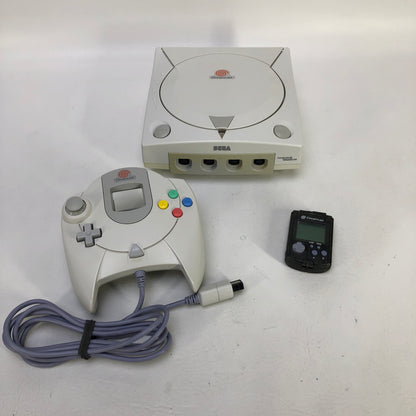 Sega Dreamcast Console Gaming System White HKT-3020