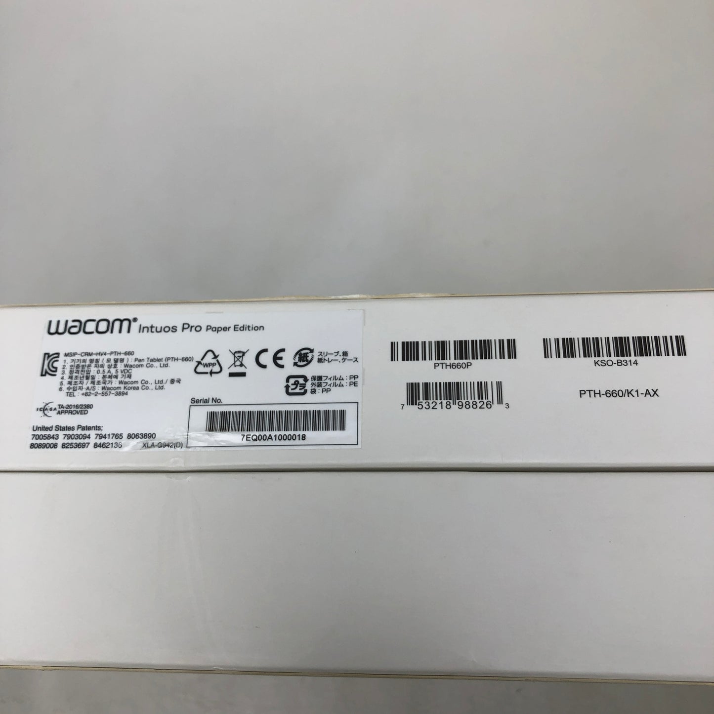 Wacom Intuos Pro Paper Edition Creative Pen Tablet PTH660P