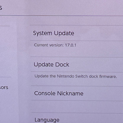 Nintendo Switch OLED Console Gaming System HEG-001 White