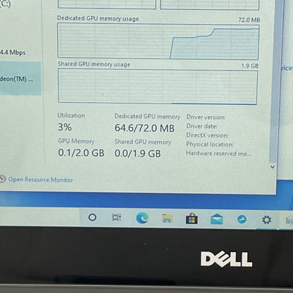 Dell Inspiron 11 3185 2-IN-1 11.6 a9-9420e 1.8GHz 4GB RAM 500GB HDD