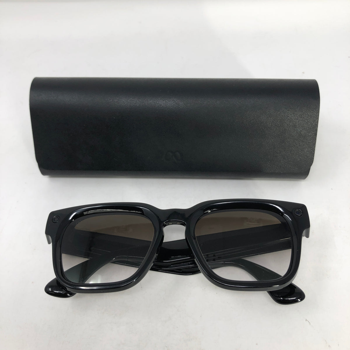 Meta Fury Classic Black AI Smart Glasses 12MP 1080p Standard Brown Gradient Lens