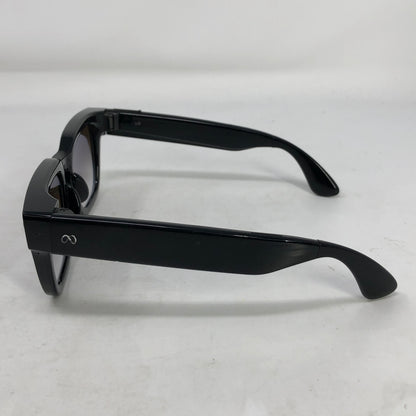 Meta Fury Classic Black AI Smart Glasses 12MP 1080p Standard Brown Gradient Lens