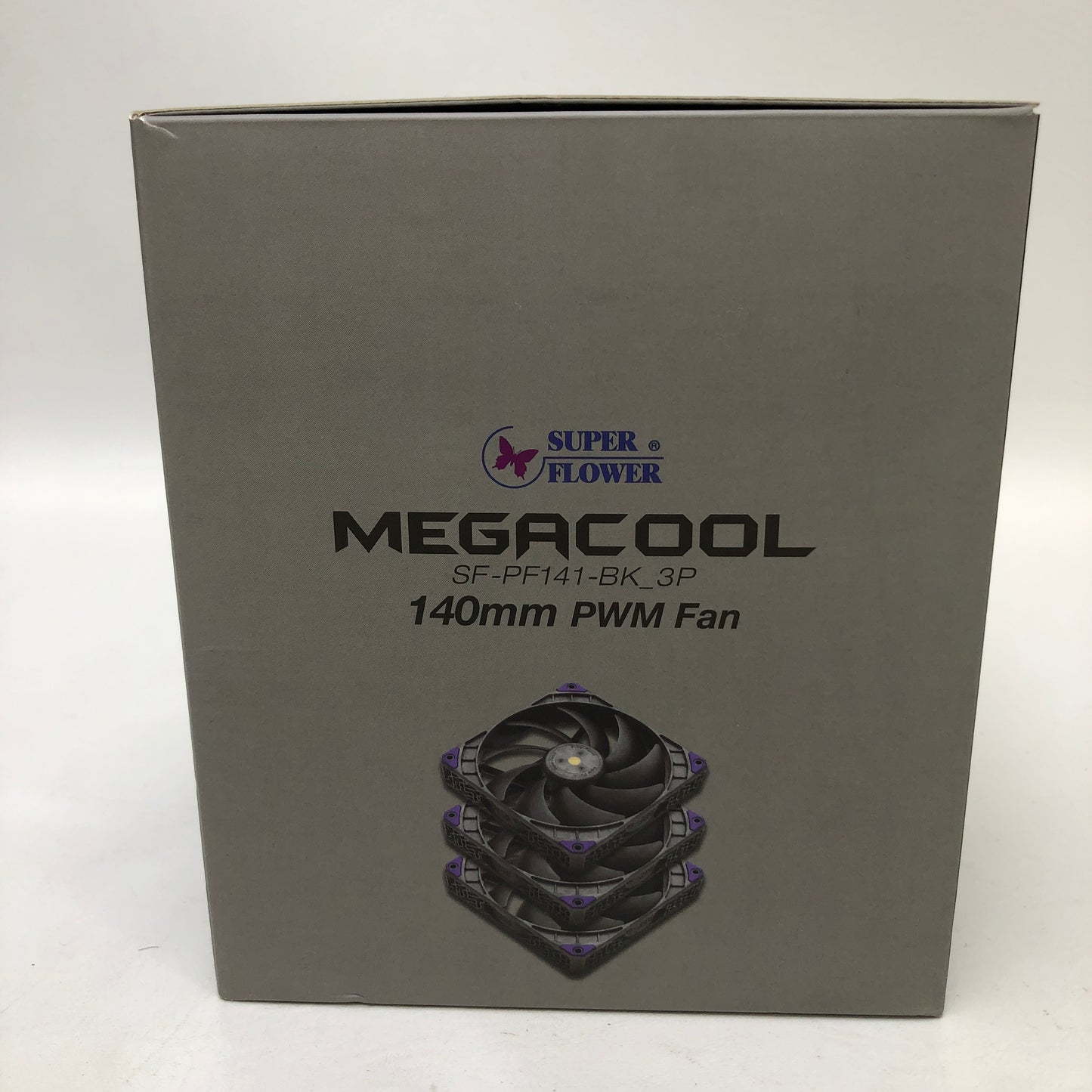 New MEGACOOL Super Flower 140mm PWM Fan SF-PF141-BK_3P