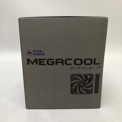 New MEGACOOL Super Flower 140mm PWM Fan SF-PF141-BK_3P