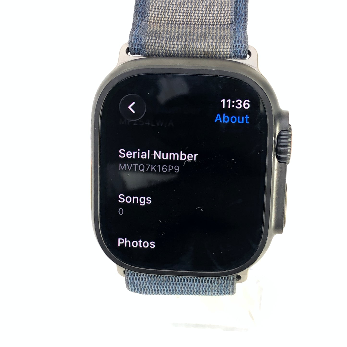 Unlocked Apple Watch Ultra 3 49MM Black Titanium Black Alpine Loop MF254LW/A