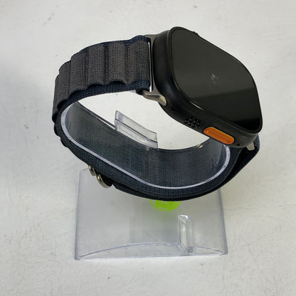 Unlocked Apple Watch Ultra 3 49MM Black Titanium Black Alpine Loop MF254LW/A