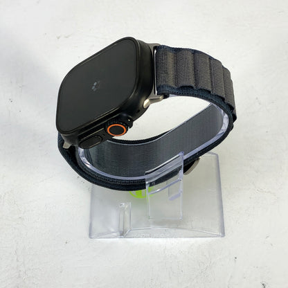 Unlocked Apple Watch Ultra 3 49MM Black Titanium Black Alpine Loop MF254LW/A