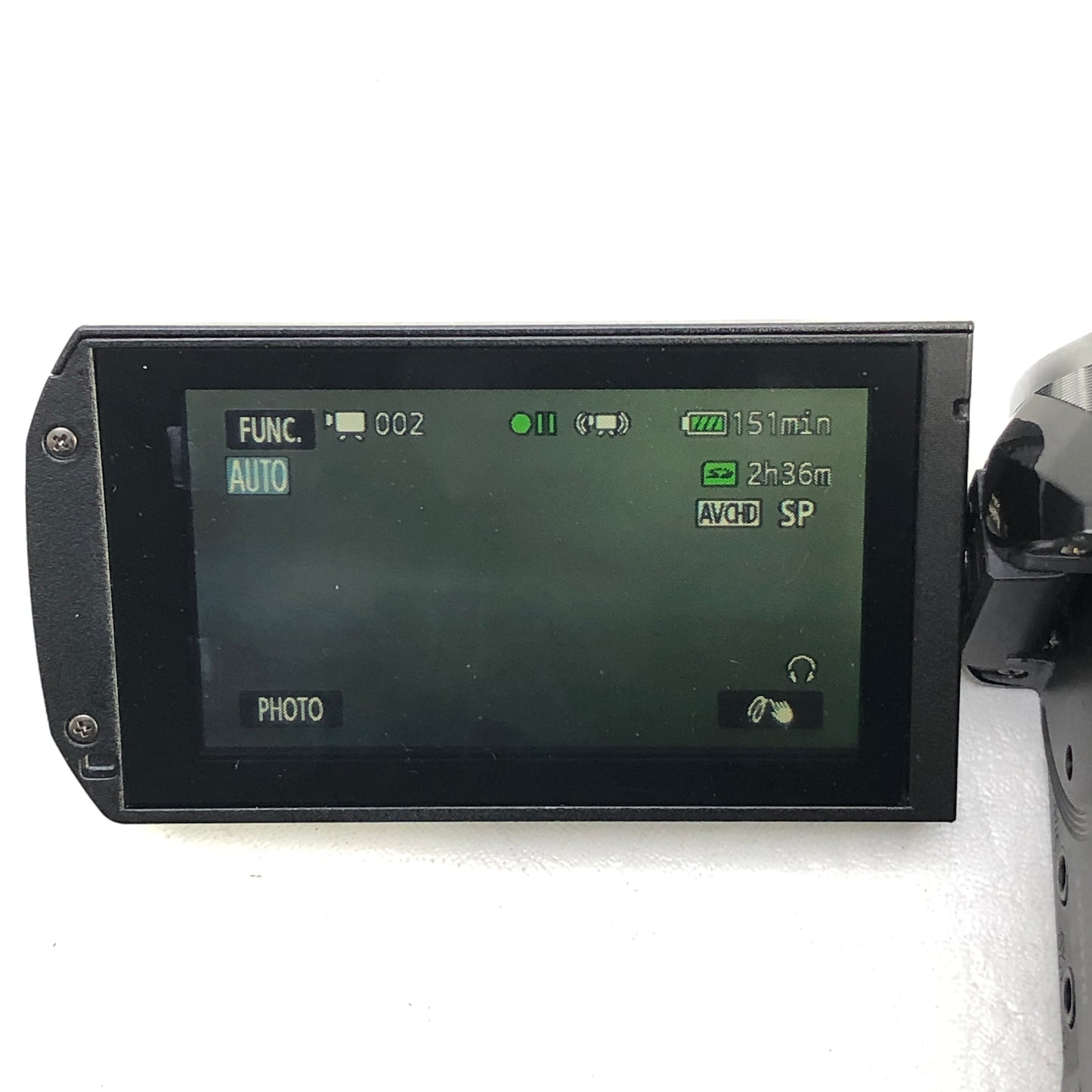 Canon VIXIA HF R300 HD Camcorder 51x Zoom 2.7" IS HDMI USB Black 128GB
