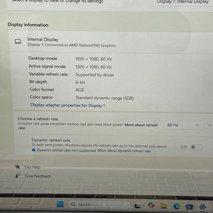 HP Pavilion 15-EH0015CL 15.6" Ryzen 7 4700U 2.0GHz 16GB RAM 1TB SSD