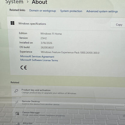 HP Pavilion 15-EH0015CL 15.6" Ryzen 7 4700U 2.0GHz 16GB RAM 1TB SSD