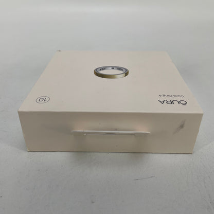 New Oura Ring 4 Size 10 Activity Tracker Gold JZ90-54216-10