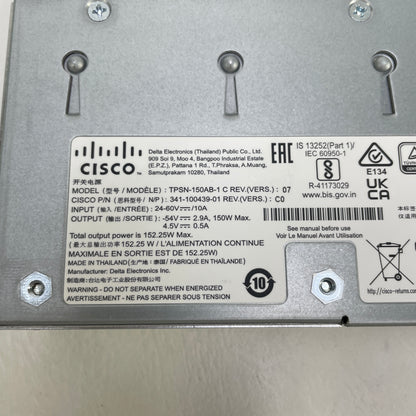 CISCO PWR-RGD-LOW-DC-H  Power Supply Module TPSN-150AB-1