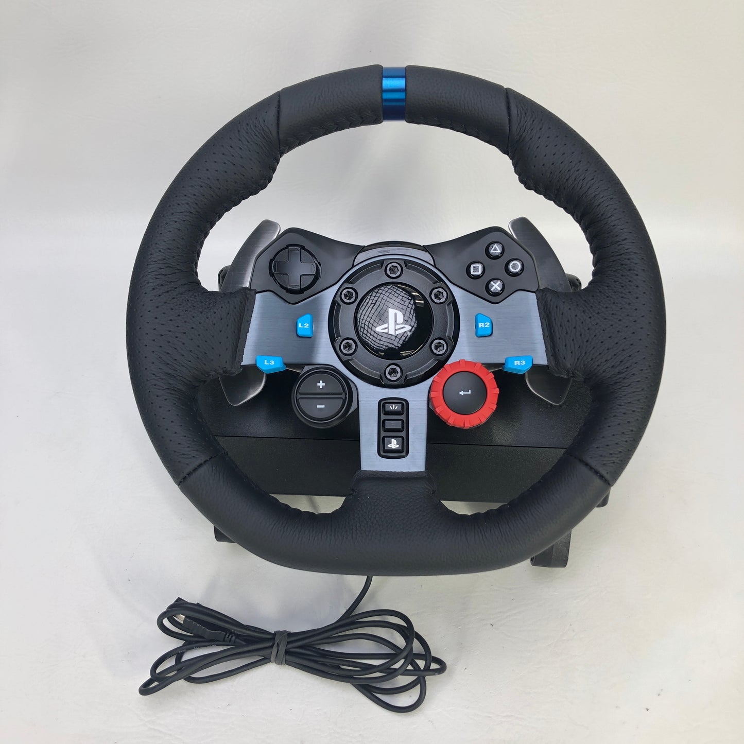 Sony PlayStation 4 PS4 G29 Driving Force Racing Wheel Black W-U0002
