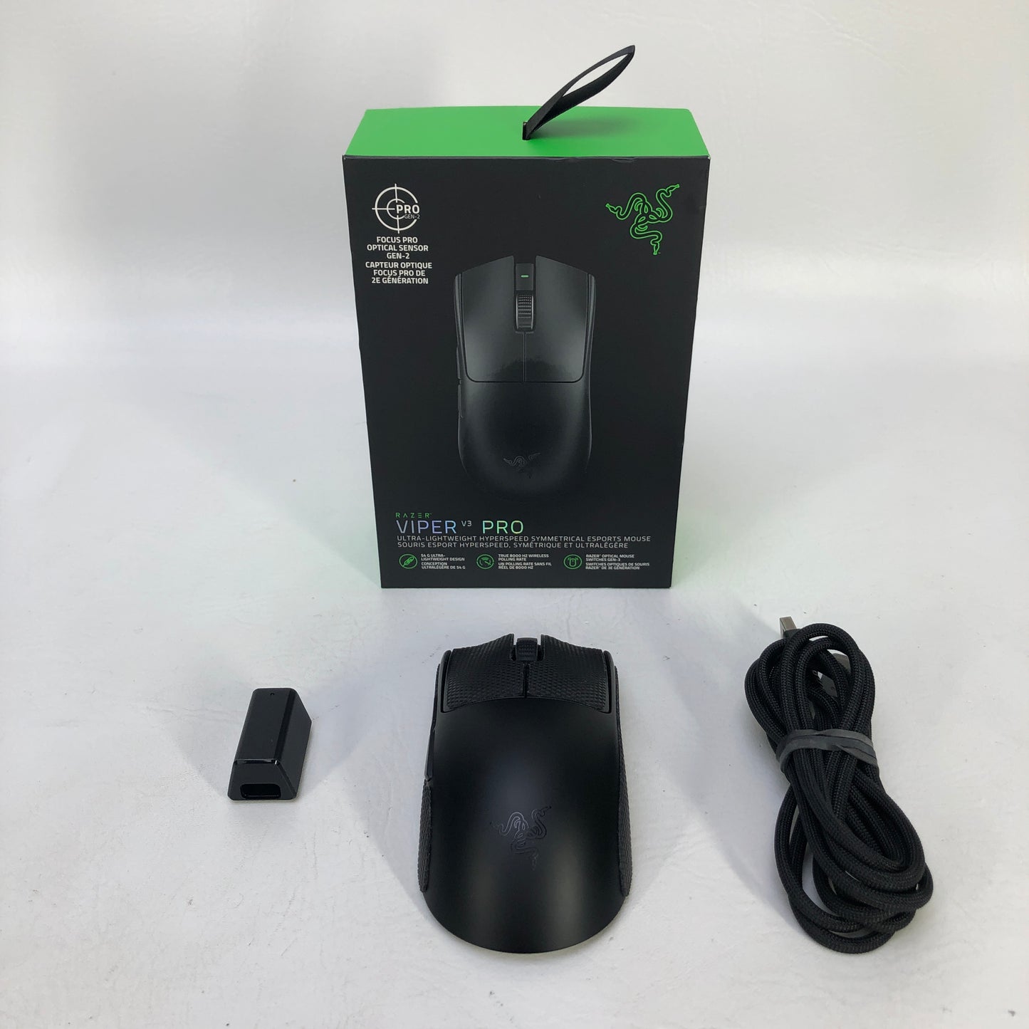 Razer Viper V3 Pro  RZ01-05120100-R3U1 Wireless Gaming Mouse Black