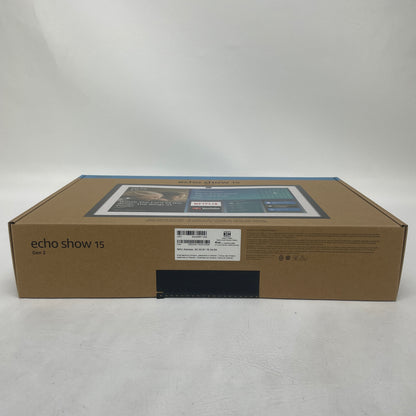  New Amazon Echo Show 15 Gen 2 Smart Display Speaker Alexa Voice Touch Wi-Fi Bluetooth