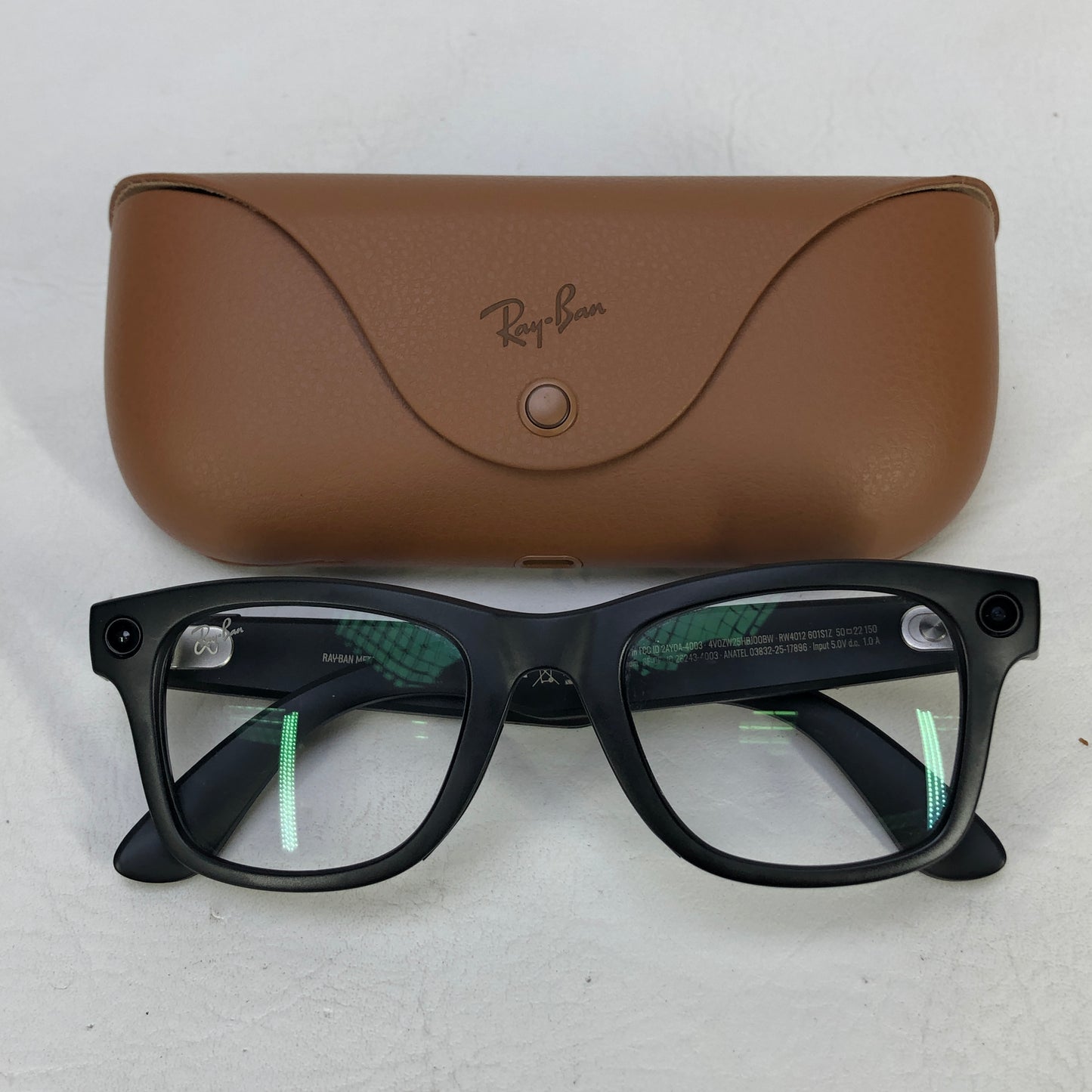 Ray-Ban Meta Wayfarer Gen 2 Matte Black Standard RW4012 AI Smart Glasses