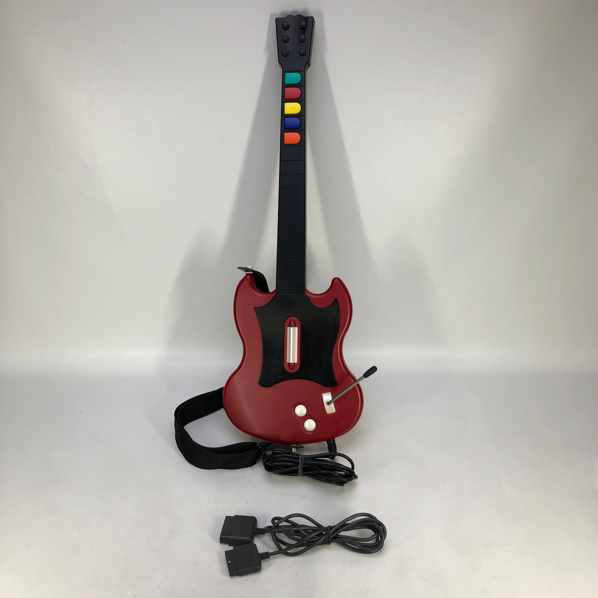 Sony Kramer Striker Hero Guitar Controller PS2 Red PlayStation 2 95119-805