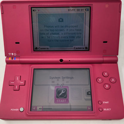 Nintendo DSi Handheld Game Console TWL-001 Metallic Pink