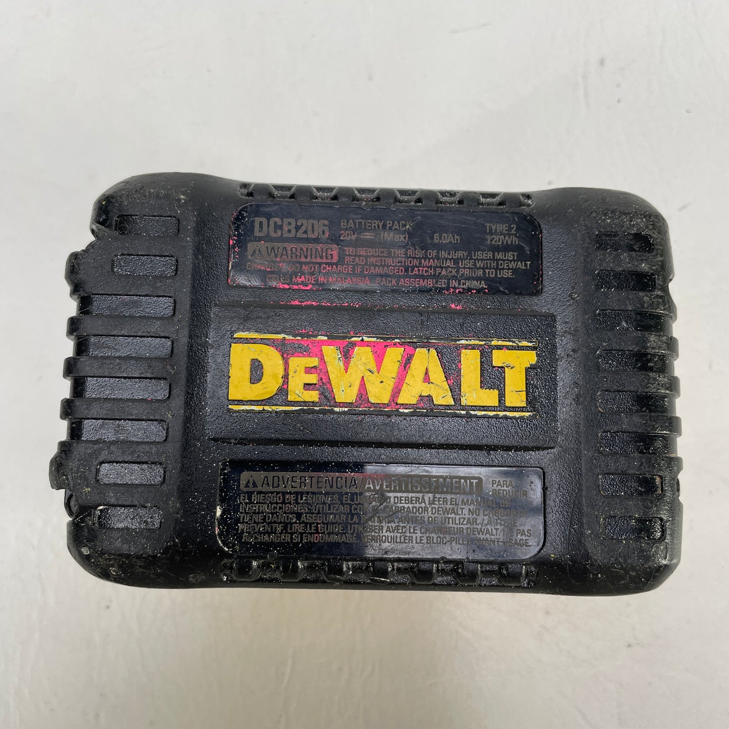 Dewalt DCB206 20V MAX 6Ah Lithium-ion Battery