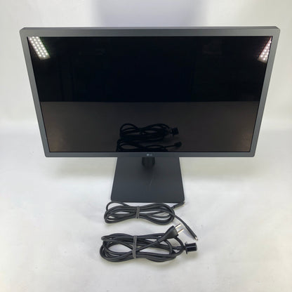 LG 24" 24MDAKL-B MonitorLG UltraFine 24MD4KL-B 24" 4K UHD IPS Monitor Thunderbolt 3 USB-C Display