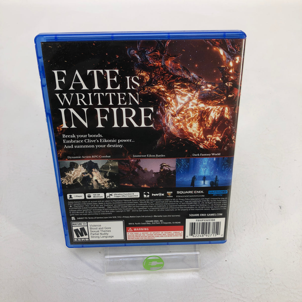 Final Fantasy XVI (Sony PlayStation 5 PS5, 2023)